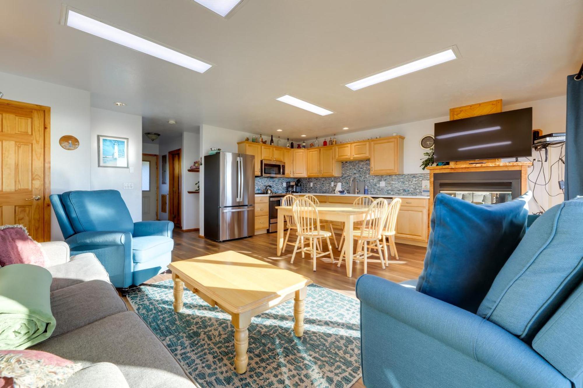 Sanderling Sea Cottages, Unit 10 Waldport Kültér fotó