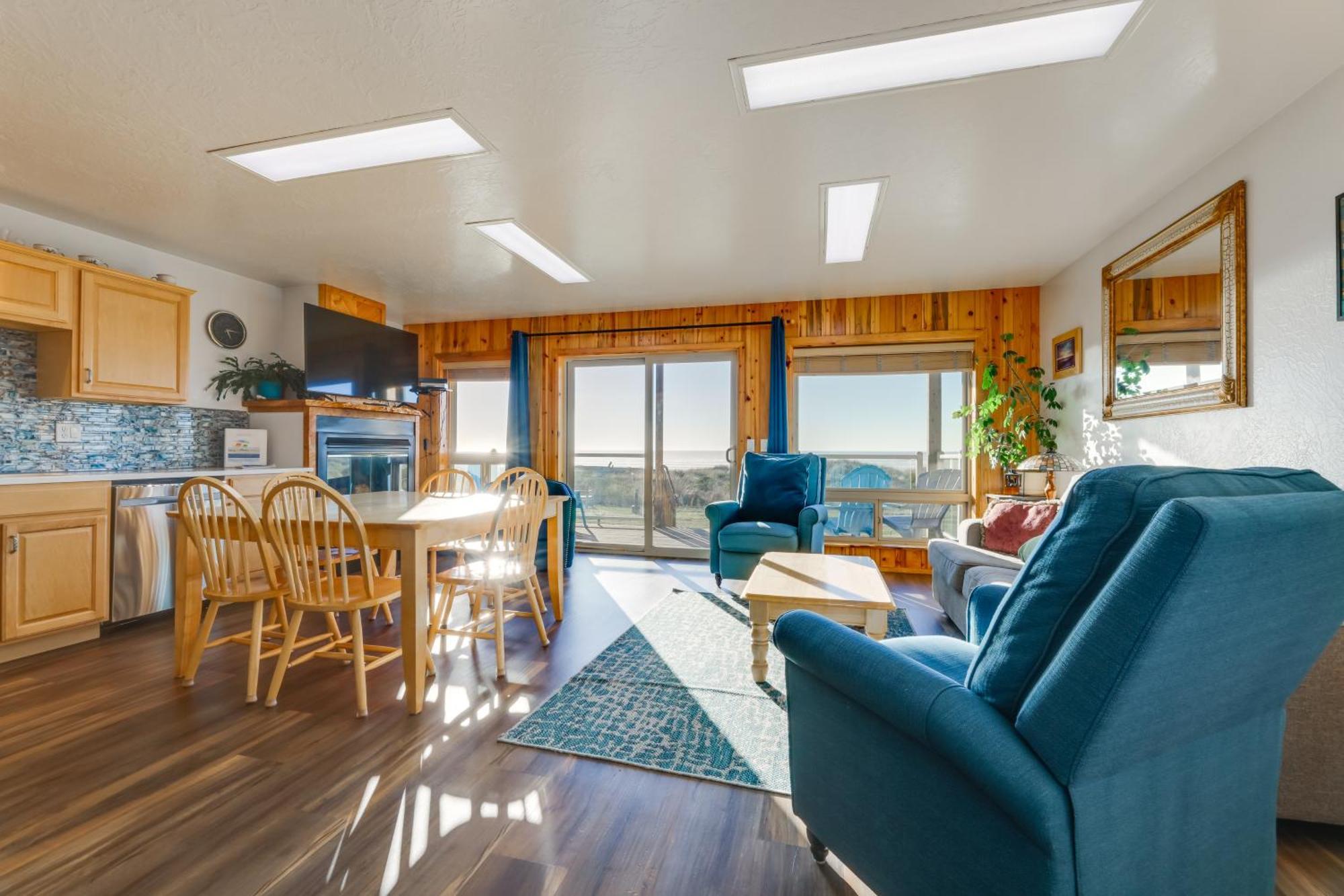 Sanderling Sea Cottages, Unit 10 Waldport Kültér fotó